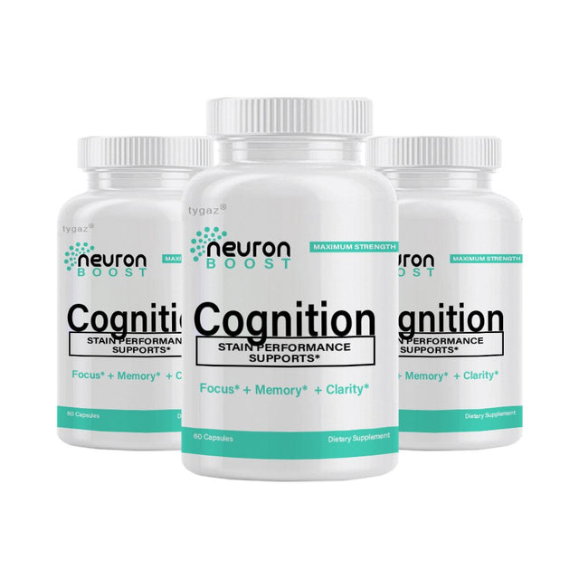 Neuron Boost, Neuron Boost Cognition Brain Performance (3 Pack)