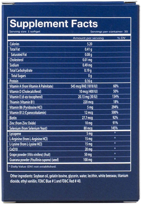 Vivioptal Protect Para Hombres 30 Capsulas Multivitamina Y Suplemento Multimineral Coq10 Lycopene Resveratrol B-Experts/Pcgi