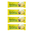 Bochasweet Keto Protein Bar, Lemon Poppyseed Bochabar, 17G Grass Fed Collagen, Low Carb, Keto-Friendly, Gluten Free, 4 Count