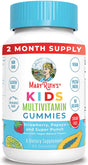 Kids Vitamins | Sugar Free | 2 Month Supply | Kids Multivitamin Gummies Made with Organic Ingredients | Multivitamin for Kids Gummy for Immune Support | Vegan | Non-Gmo | Gluten Free | 60 Count