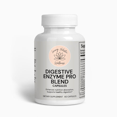 Digestive Enzyme Capsules - Aids Digestive System- Breaks down Carbohydrates Reduce Bloating Gas Digestive Enzymes Pills-Natural Immune System Booster -