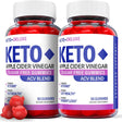 (2 Pack) Deluxe Keto ACV Gummies - Supplement for Weight Loss - Energy & Focus Boosting Dietary Supplements for Weight Management & Metabolism - Fat Burn - 120 Gummies