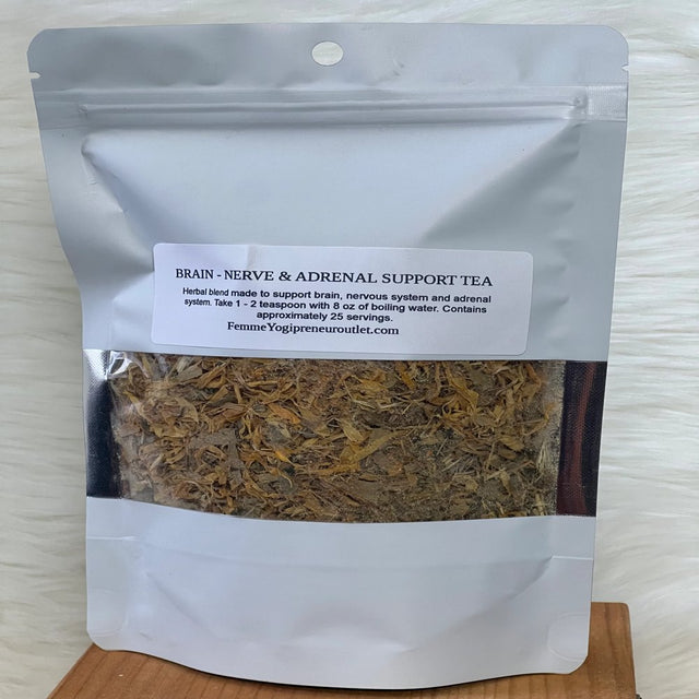 Herbal Tea Blend for Brain - Nervous System Adrenal Support