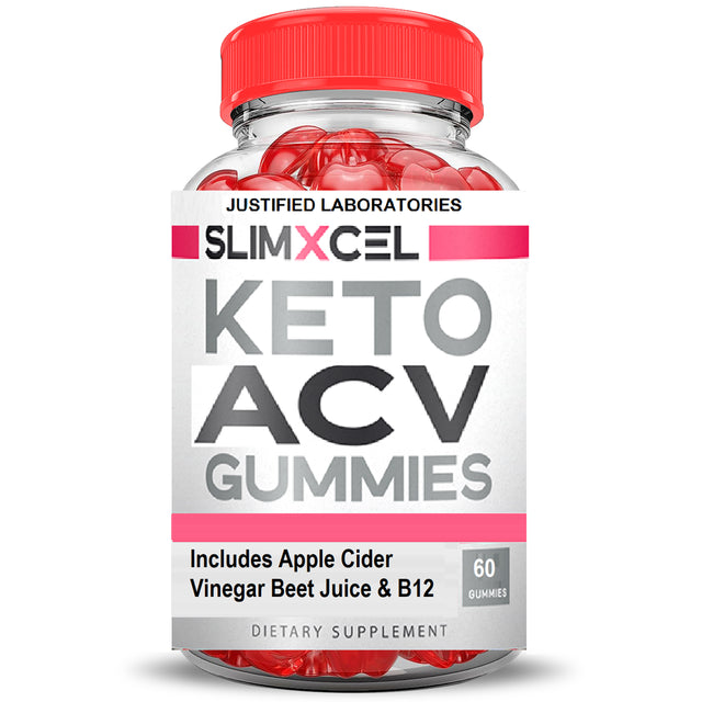 (2 Pack) Slimxcel Keto ACV Gummies 1000MG Dietary Supplement 120 Gummys