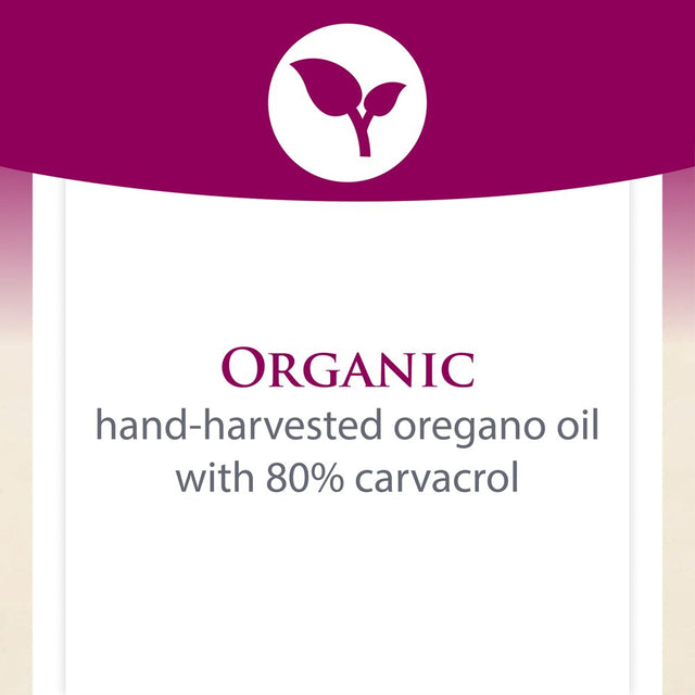 Natural Factors, Certified Organic Oil of Oregano, Herbal Supplement for Immune Support, Vegan, Non-Gmo, 2 Oz