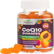 Nature'S Coq10 100Mg Gummies, 3X Better Absorption, Antioxidant for Heart Health Support & Energy Production, Ultra Coenzyme Q10 Vitamins, Coq 10 Supplements, Dietary Supplement, Non-Gmo - 60 Gummies