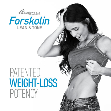 Biogenetic Labs Forskolin Lean & Tone - Weight Loss Pills - Body Toning Formula Fat Burner and Maintenance of Muscle Mass for Men and Women Appetite Suppressant - 60 Capsules - Vegetarian