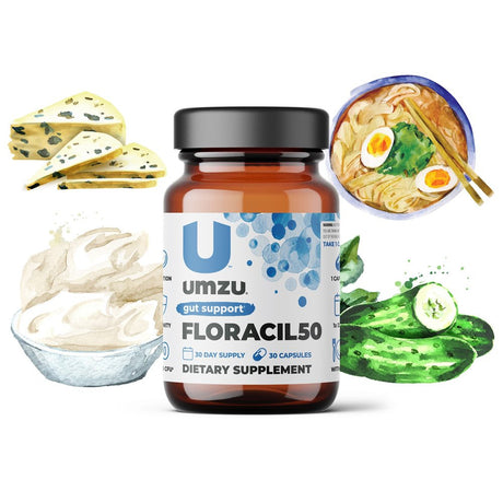 UMZU: Floracil50 - Probiotic with Lactobacillus Rhamnosus and Reuteri