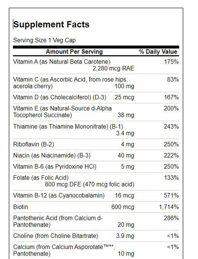 Solaray Once Daily Prenatal Multivitamin with Iron & DHA | Morning Ease Herbal Blend & Whole Food Base | 90 CT