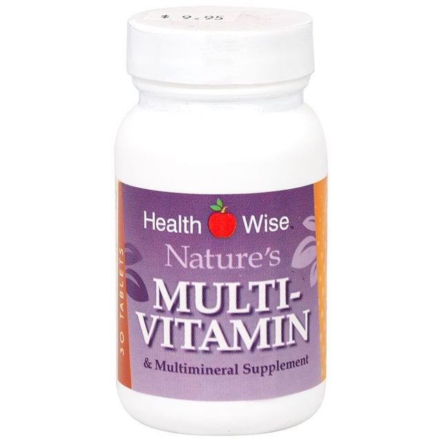 Healthsmart Supplement Nature'S Multi Vitamins Multi Mineral Diet Supplement, Pack of 30 Tablets