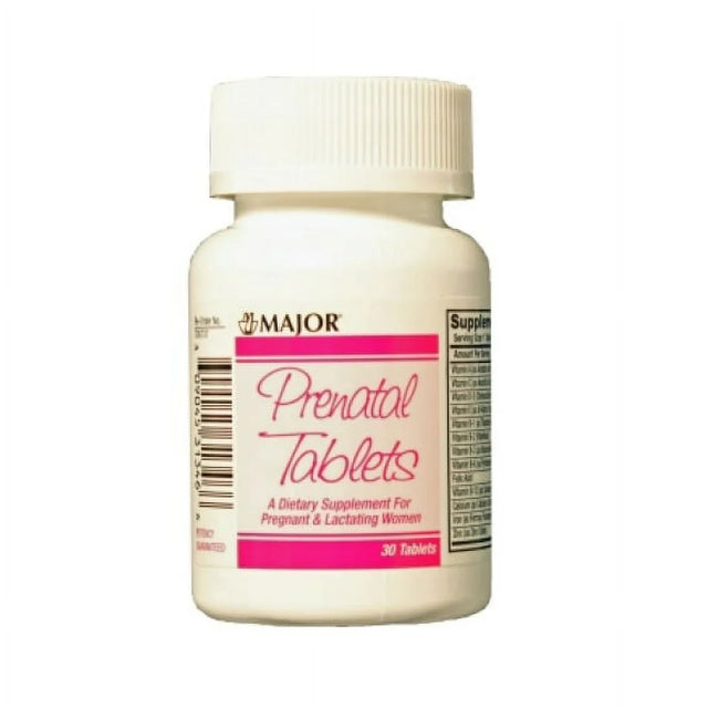 Major 00904531346 Prenatal Multivitamin 30 Tabs