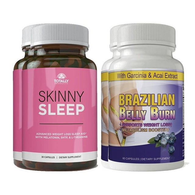 Skinny Sleep and Brazilian Belly Burn Combo Pack