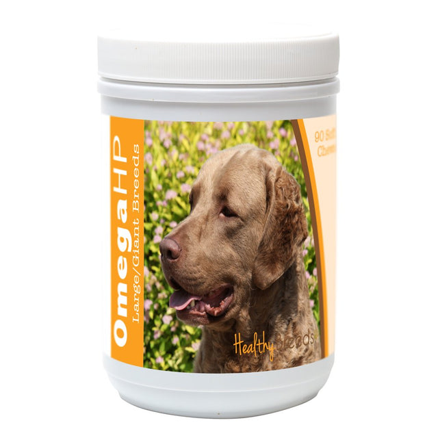 Healthy Breeds Chesapeake Bay Retriever Omega HP Fatty Acid Skin and Coat Support Soft Chews