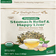 Delighteas Organic Milk Thistle Loose Tea | Ayurvedic Stomach Relief, Digestive Health (50 Servings)