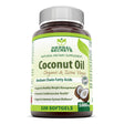 Herbal Secrets Organic & Extra Virgin Coconut Oil Dietary Supplement - 1000Mg - 120 Softgels (Non-Gmo) - Weight Management & Immune System Support - Promotes Heart Health*