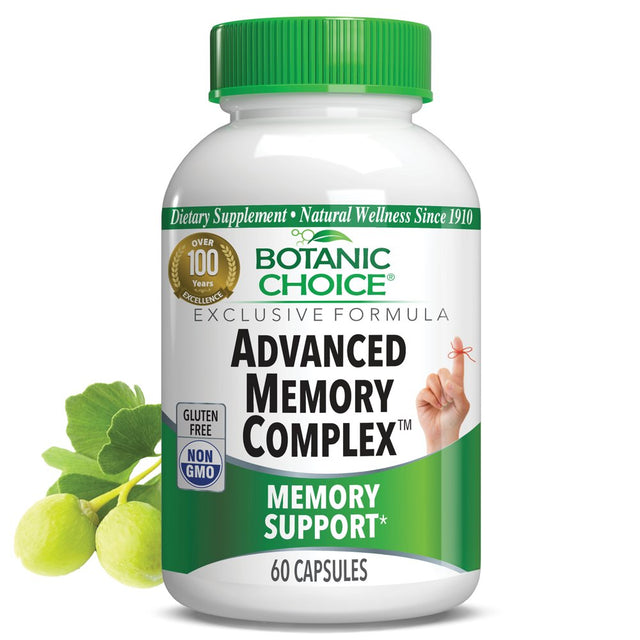 Botanic Choice Advanced Memory Complex™ Memory Dietary Supplement, 60 Capsules