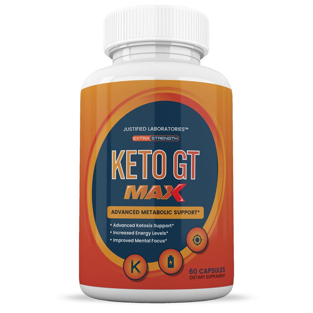 (2 Pack) Keto GT 1200 MG Ketogenic Pills Supplement Includes Gobhb Exogenous Ketones 120 Capsules