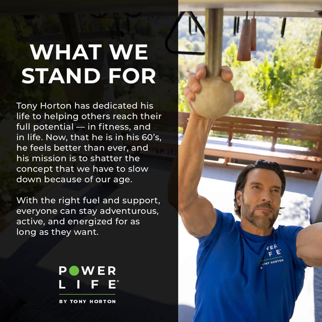 POWERLIFE Tony Horton High Impact Endurance Astaxanthin and Elevatp Athletic Performance Support Supplement,Caplet