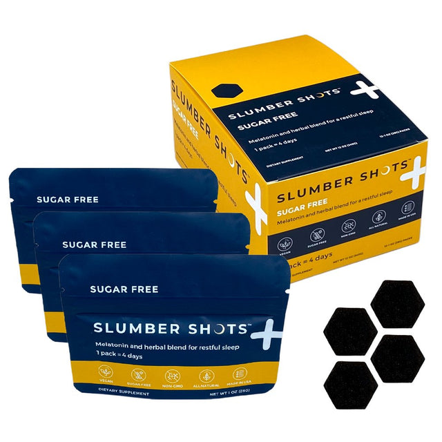 Slumber Shots Sleep Gummies SUGAR FREE | 12-Pack