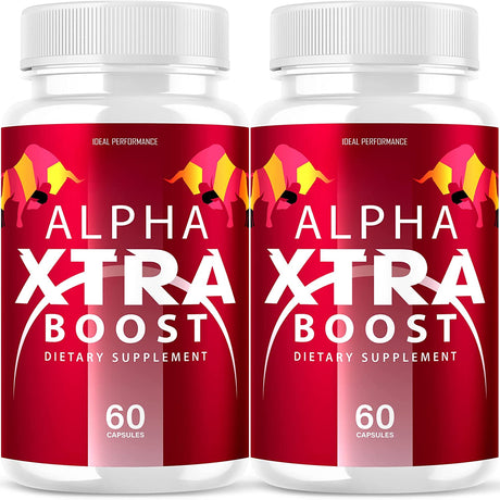 (2 Pack) Alpha Xtra Boost Alpha Extra Boost Pills (120 Capsules)