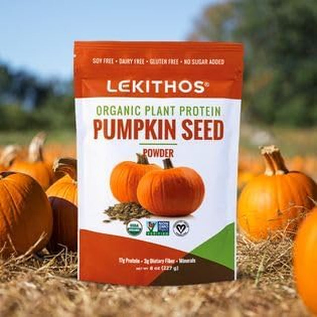 Organic Pumpkin Seed Protein - 8 Oz - 17G Protein - Certified USDA Organic, Non-Gmo Project Verified, No Added Sugars - Promotes Muscle Recovery - Certified Vegan - Gluten Free