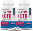 (2 Pack) Lean Time Keto Pills Includes Apple Cider Vinegar Gobhb Exogenous Ketones Advanced Ketogenic Supplement Ketosis Support for Men Women 120 Capsules