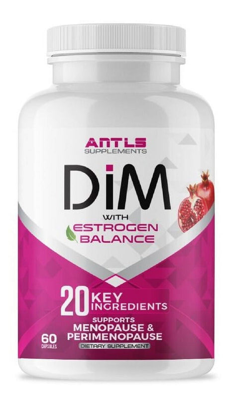 Dim with Estrogen Balance Diet Pills, Weight Loss, Fat Burner Supplement 60 Capsules