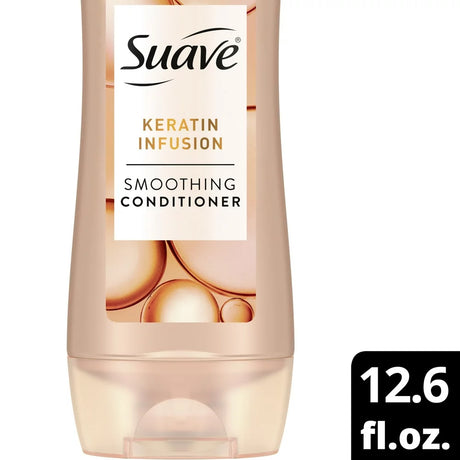 Suave Keratin Infusion Smoothing Conditioner Frizzy Hair 12.6 Fl Oz