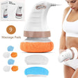 Body Sculpting Machine, Cellulite Massager with 9 Skin Friendly Washable Pads，Electric Beauty Sculpt Massager Cellulite Massager for Men and Women Belly Legs Arms