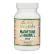 Magnesium L Threonate Capsules - High Absorption Generic Supplement - Most Bioavailable Form - 2,000 Mg - 100 Capsules