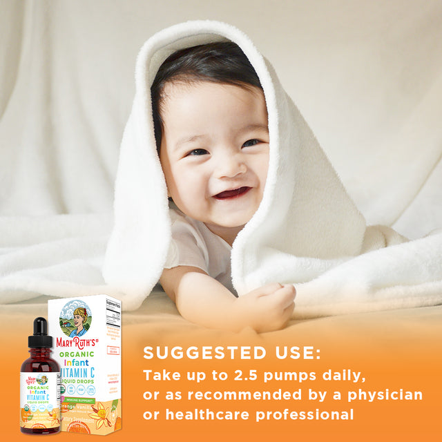 Maryruth Organics Cocomelmon Infant Vitamin C Liquid Drops, Organic, 1 Fl Oz