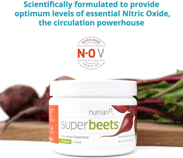 Humann Superfood Heart Support Bundle | Superbeets Circulation Superfood Concentrated Beet Powder Nitric Oxide Boosting with Heartgreens, Superbeets Original Apple Flavor + Heartgreens Bundle Set