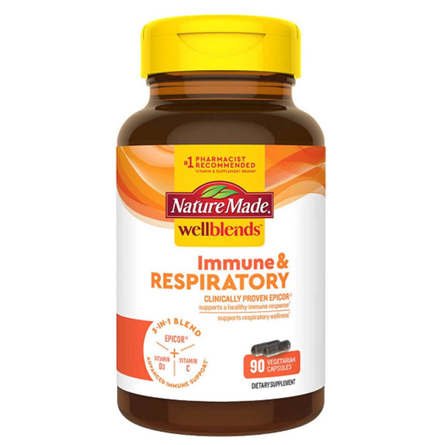 Nature Made Wellblends Immune & Respiratory, 90 Capsules