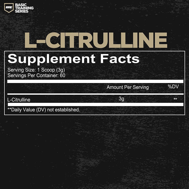 REDCON1 L-Citrulline Pump Formula - Keto Friendly & Gluten Free Nitric Oxide Boosting Supplement - Muscle Pump Supplement with L-Citrulline Powder (60 Servings)