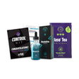 Total Life Changes Control Kit, IASO Natural Herbal Detox Tea Bags (5 Packs-2 Each) & Resolution Drops for Cut Cravings & Lose Weight