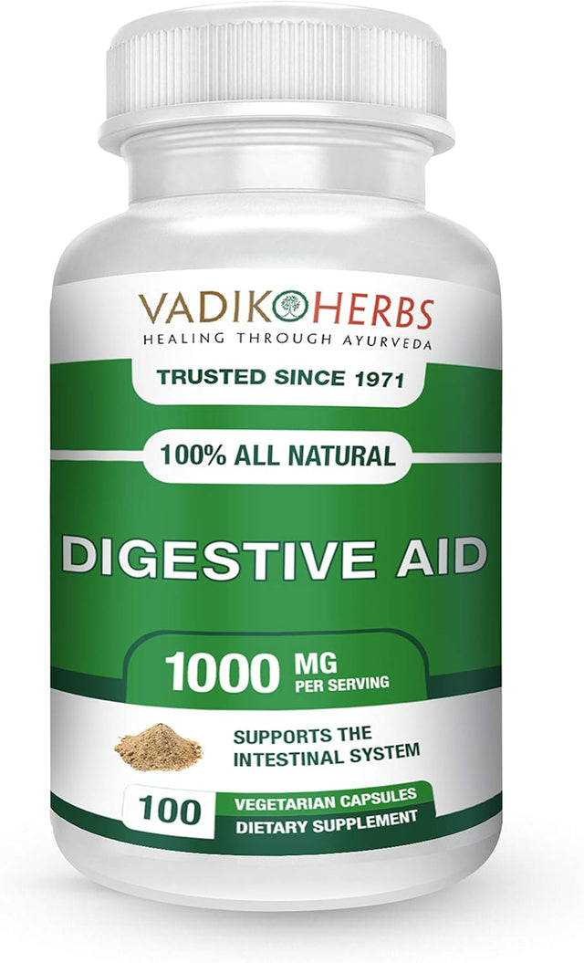 Certified Organic Digestive Aid Herbal Dietary Supplement | Supports to Intestinal System, Promotes Normal Bowel Function (1 Pack)