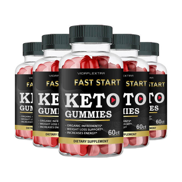 (5 Pack) Fast Start Keto - Fast Start Keto Supports Metabolic Strength Gummies