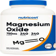 Nutricost Magnesium Oxide Supplement 750Mg, 240 Capsules