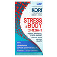 Kori Stress & Body Adaptogen Supplement - Krill Oil & Ashwagandha/Omega-3 Fatty Acids for Heart, Brain, Eye, & Joint Health/Occasional Stress, Mood, & Sleep Support / 80 Softgels