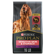 Purina Pro Plan Sensitive Skin and Stomach Dog Food with Probiotics for Dogs, Turkey & Oat Meal Formula, 16 Lb. Bag