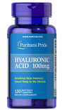 Puritan'S Pride Hyaluronic Acid 100 Mg-120 Capsules, 120 Count