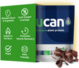 UCAN Energy + Plant Protein Powder - Vegan Plant Based Protein 20G Pea Protein with Amino Acids Eaas & Bccas - Keto Protein Powder - No Added Sugar, Gluten-Free - Chocolate -12 Servings