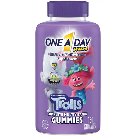 One a Day KIDS Trolls Gummies, Multivitamins for Children, 180 Ct.