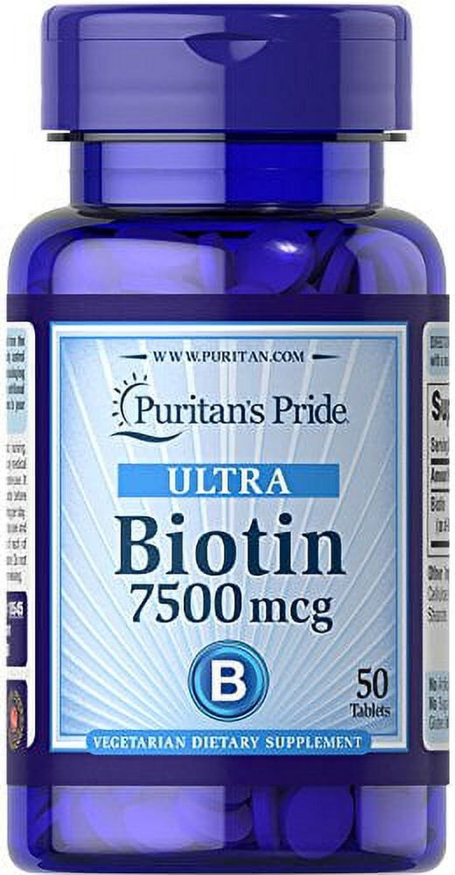 Puritan'S Pride Biotin 7500 Mcg