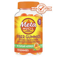 Metamucil Daily Fiber Supplement, Fiber Gummies for Digestive Health, Plant-Based Fiber Blend, 72 Ct