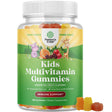 Plant Based Kids Multivitamin Gummies - Multivitamin for Kids Immunity Support Gummies with Vitamins a C D3 E B and Zinc Gelatin and Gluten Free Non-Gmo Kids Vitamins Gummy Multivitamin Formula 180Ct