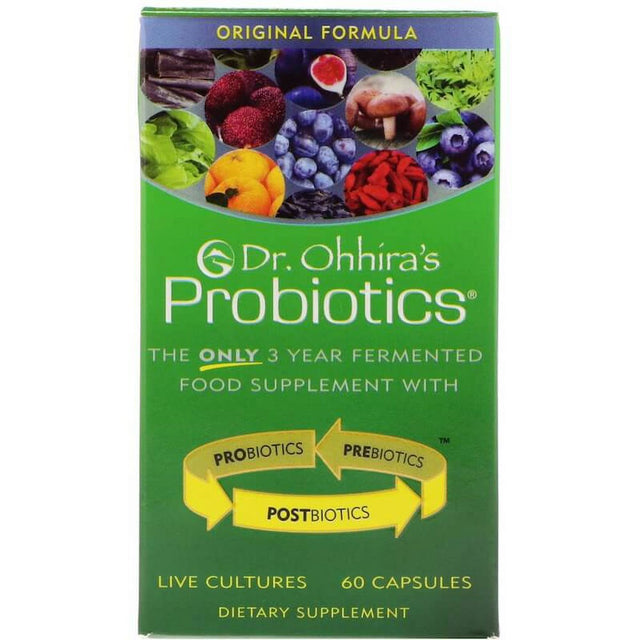 Dr. Ohhira'S Essential Formulas Inc., Probiotics, Original Formula, 60 Capsules - 2 Packs