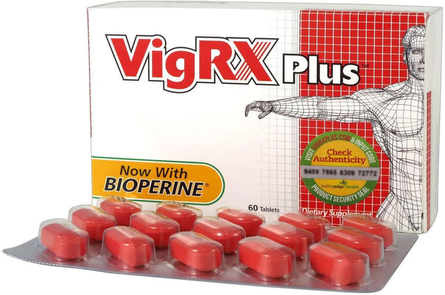 Vigrx plus - 3 Month Supply - 60 Capsules Each; Oral Herbal Supplement