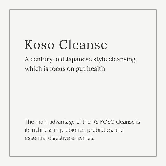 3-Day Cleanse by R'S KOSO - Japanese Enzyme Drink Rich in Probiotics and Prebiotic, Made from 100+ Vegetables ＆ Fruits - Natural Support for Better Digestion & Gut Health + Detox + Cleanse - 16Oz