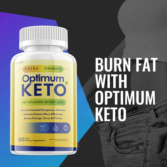 (5 Pack) Optimum Keto - Supplement for Weight Loss - Energy & Focus Boosting Dietary Supplements for Weight Management & Metabolism - Advanced Fat Burn Raspberry Ketones Pills - 300 Capsules